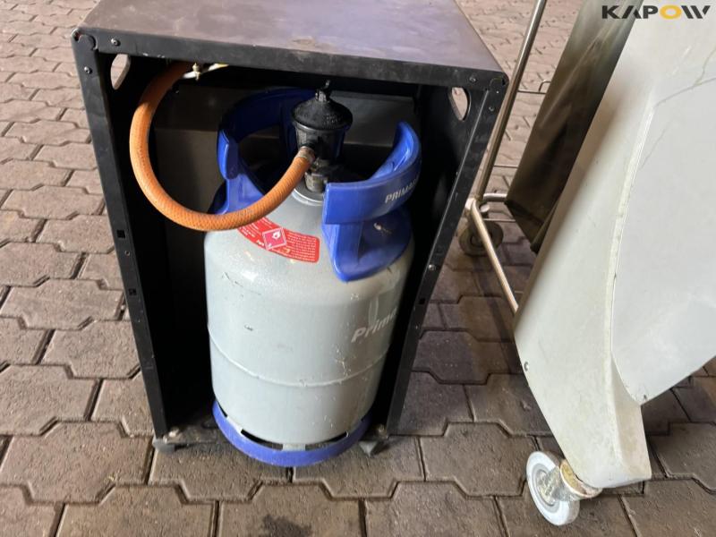 Waste bag holder + gas heater 12