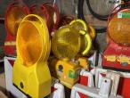 Marking posts with lights 9