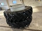 Alliance 420/85-R46 twin wheels 9