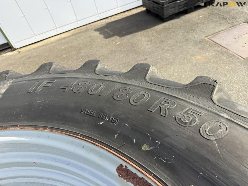 Alliance 480/80-R50 complete wheels 7