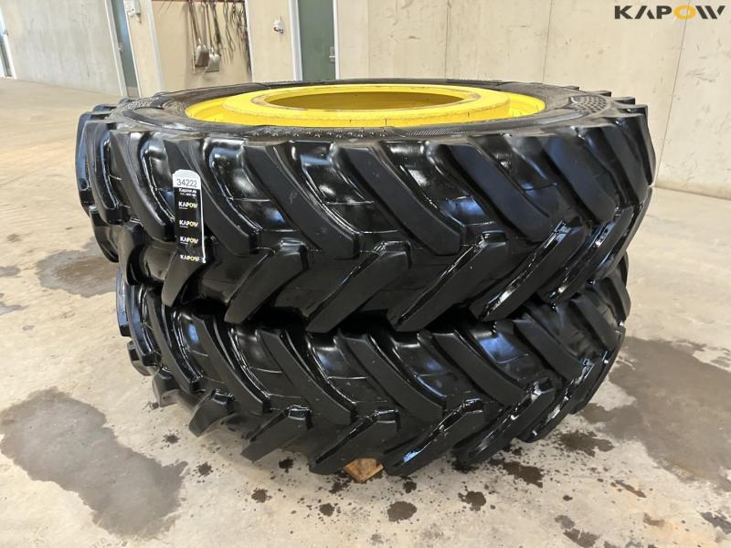 Alliance 480/80-R50 twin wheels with spacer ring 7