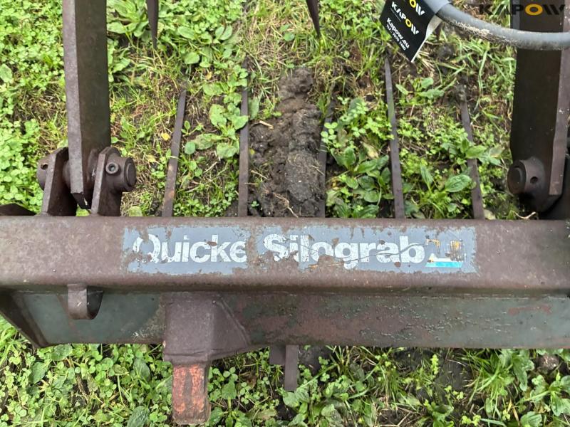 Alø quicke silo grab with euro hitch 9