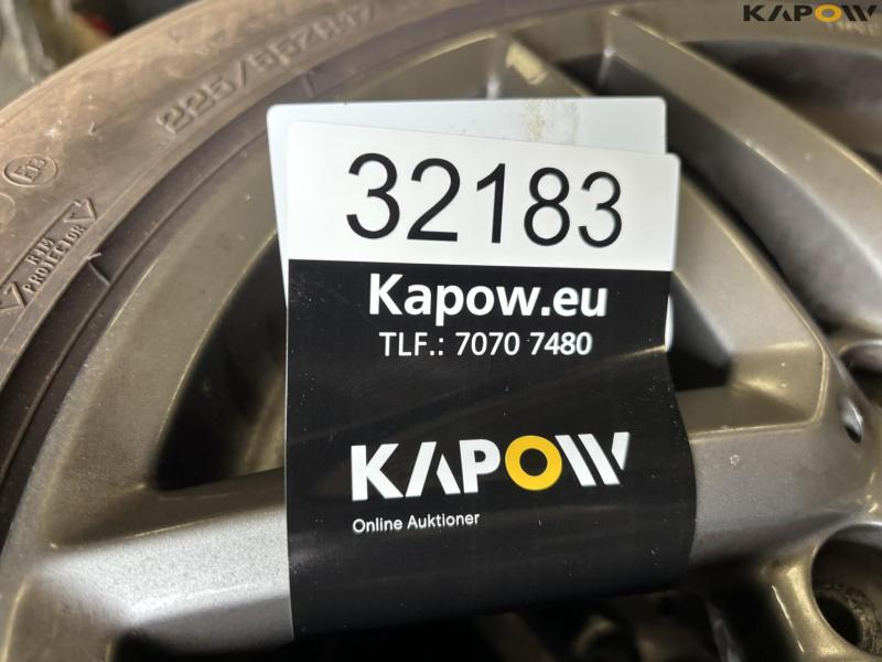 Alloy wheels with tires 225/55-17 18