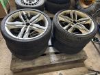 Alloy wheels with tires 235/35-19 5