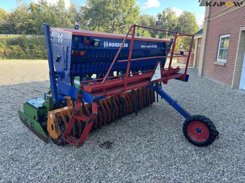 Amazone rotary harrow with Nordsten seed drill 7