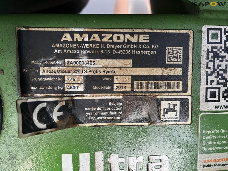 Amazone ZA-TS 4200 fertilizer spreader 11