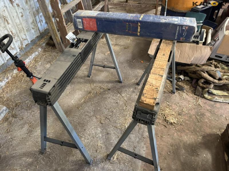 Workbench and trestles 1