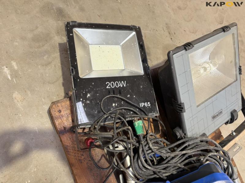 Work lamps - 4 pcs. 15
