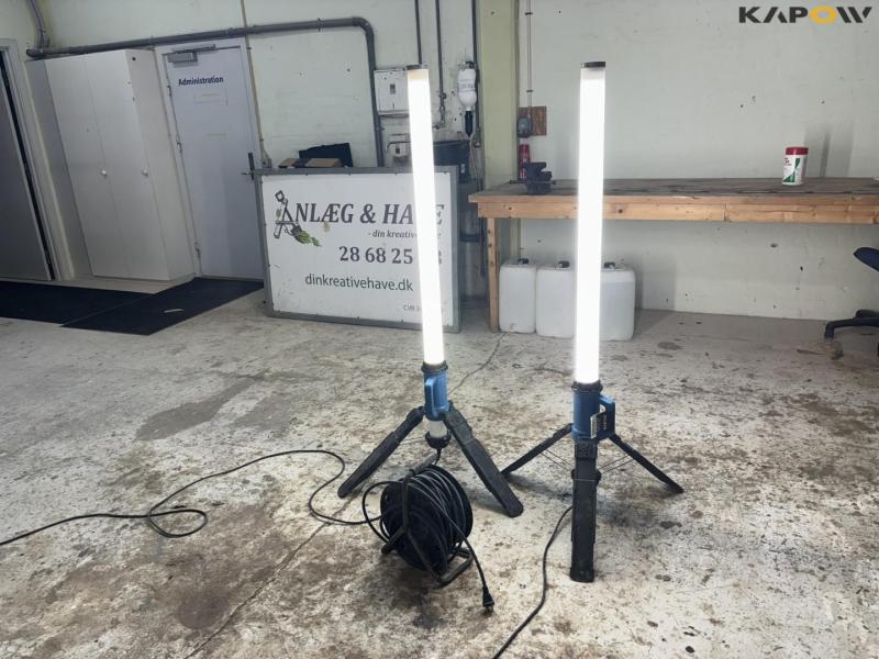 Work lights and cable drum 1