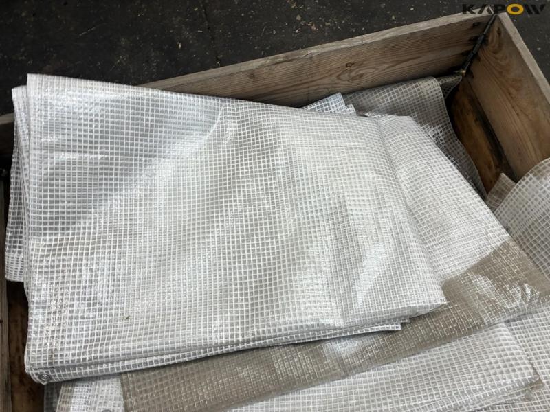 Reinforced tarpaulins and cord 16