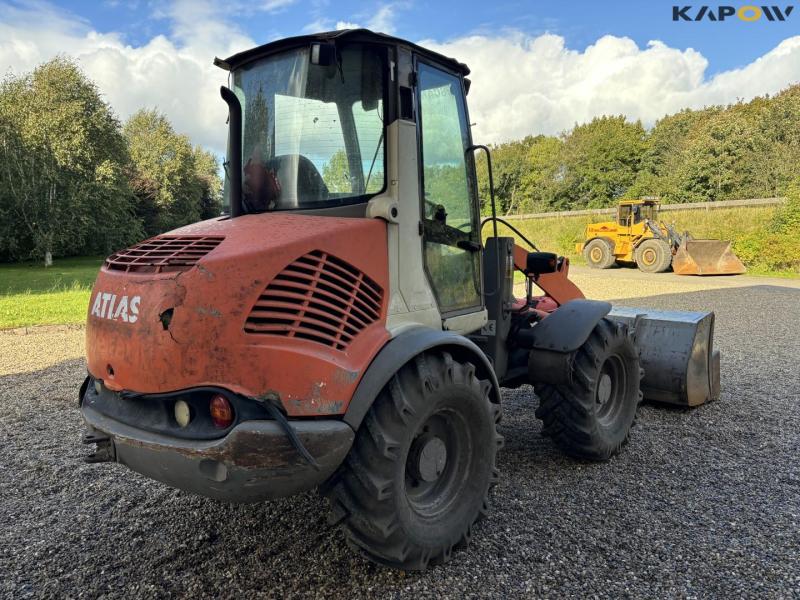 Atlas 55 loader with bucket and pallet forks 5