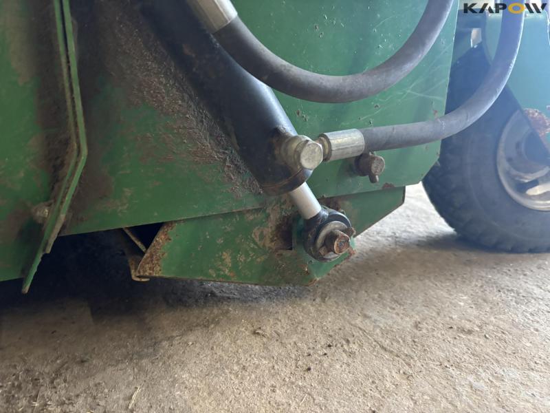 Avant sweeper with collector 26