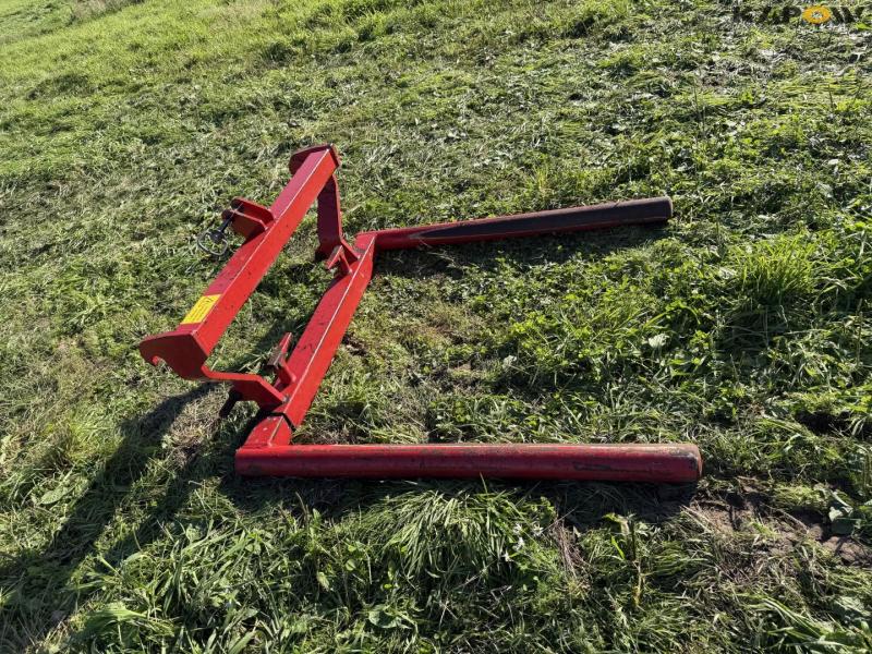 Bale transport forks 4