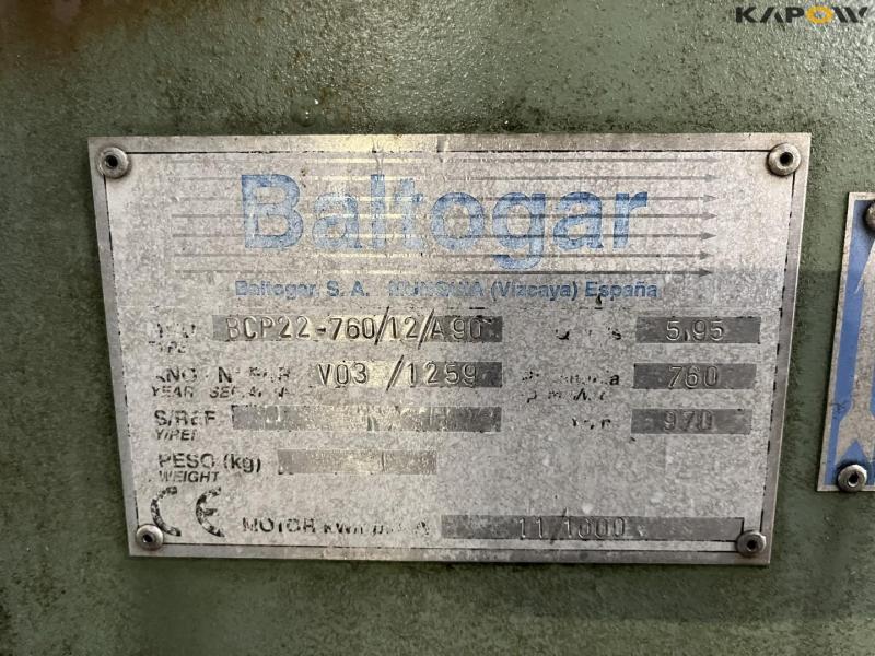Baltogar BCP22-760/12/A90 blower 9