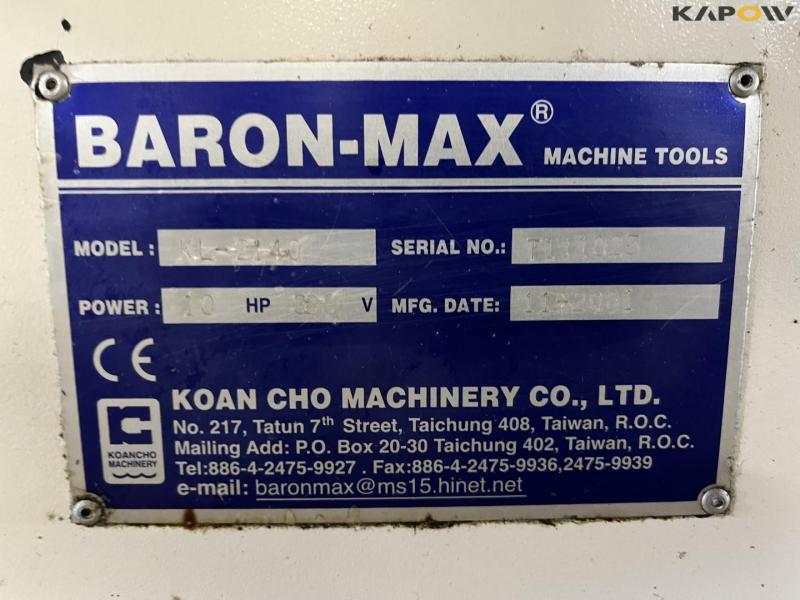 Baron Max CNC lathe 27