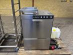 Basic industrial dishwasher with stand 10
