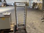 Basic industrial dishwasher with stand 33