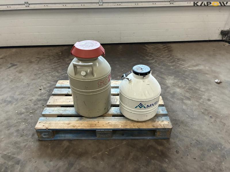 Container for insemination sticks 1