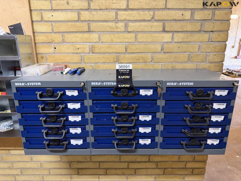 Bera system assortment drawers with contents 1