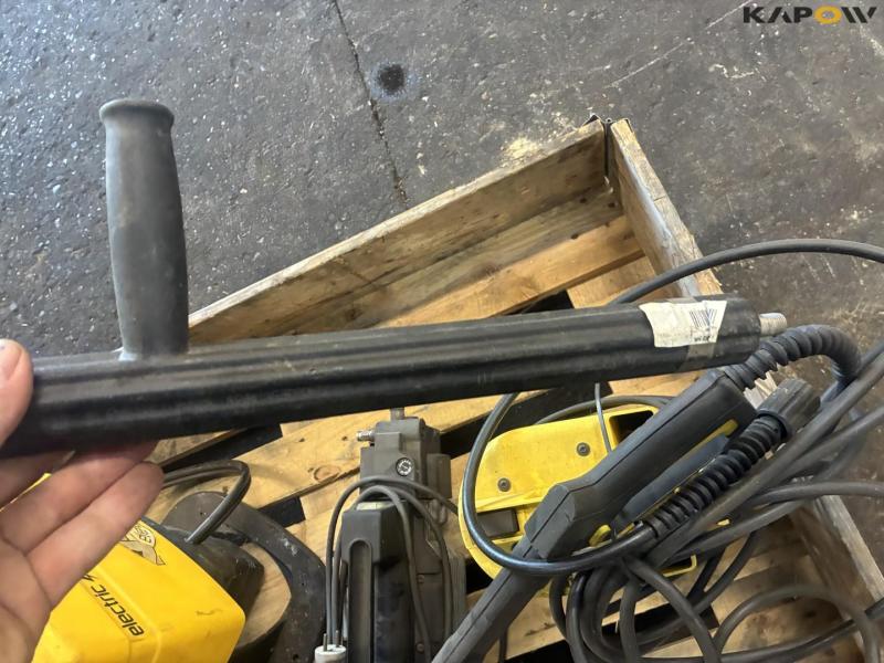 Berthoud backpack sprayer & Karcher high-pressure cleaner 15