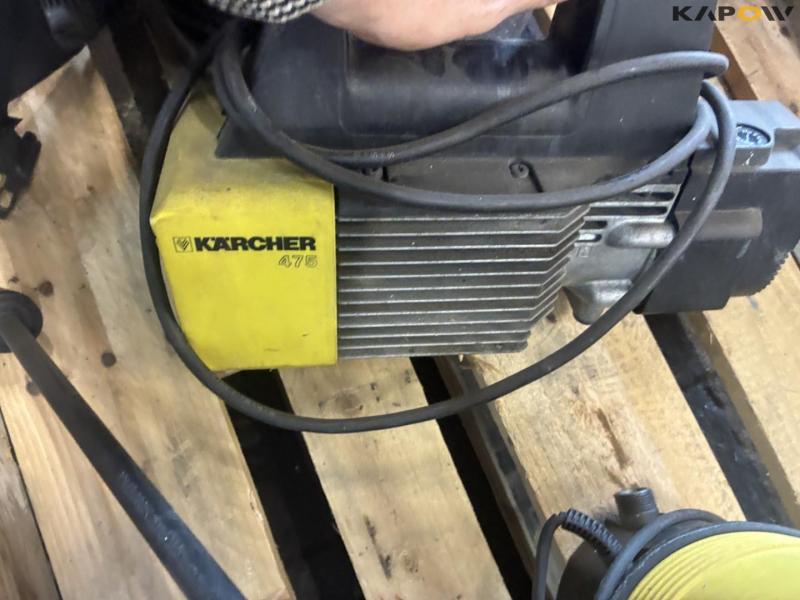 Berthoud backpack sprayer & Karcher high-pressure cleaner 20