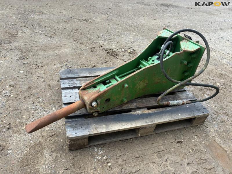 Concrete hammer with S40 hitch 6
