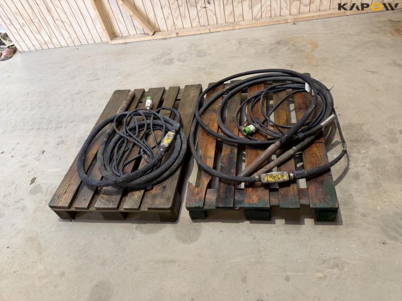 Concrete vibrator - 2 pcs. 8