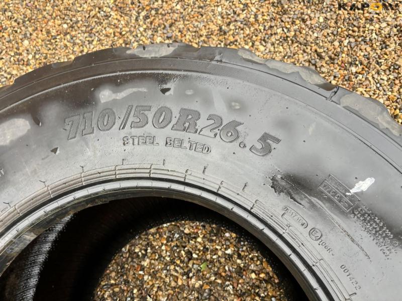 BKT 710/50-R26.5 tires 12