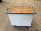 Blika workshop trolley with contents 6