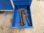 Blika workshop trolley with contents 13