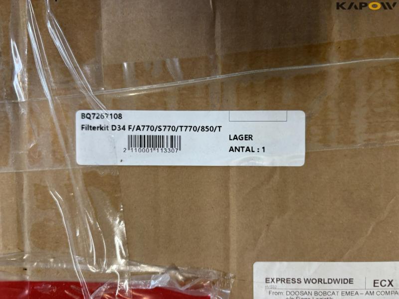 Bobcat filter kit - various new 8