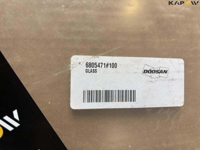 Bobcat bottom door window 2 pcs. - New 9