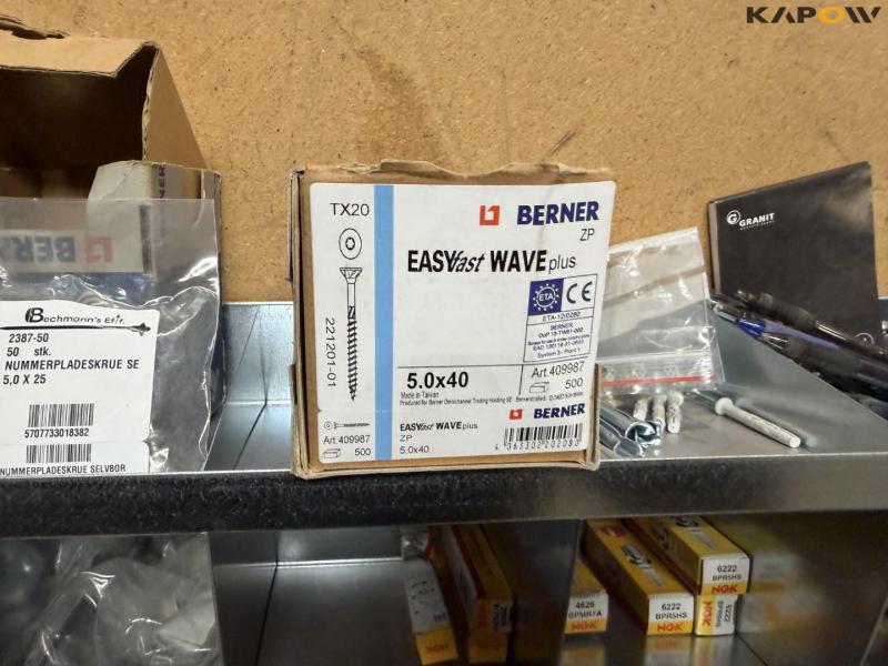 Bolts, shelving and miscellaneous 7