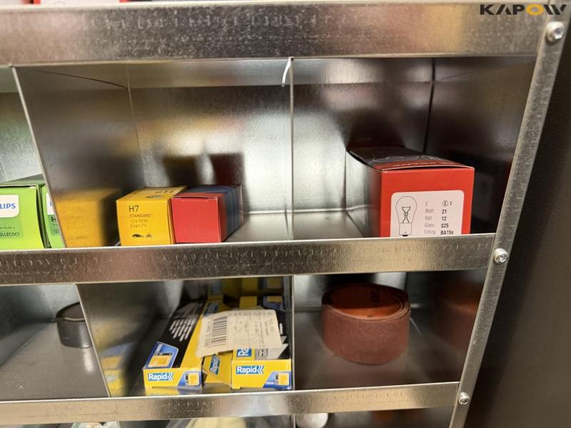 Bolts, shelving and miscellaneous 13