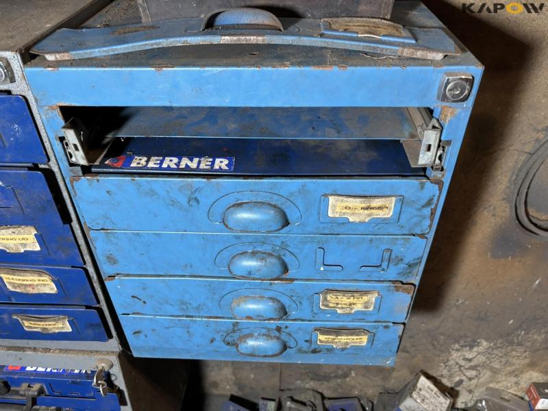 Bolts and assortment boxes with contents 19