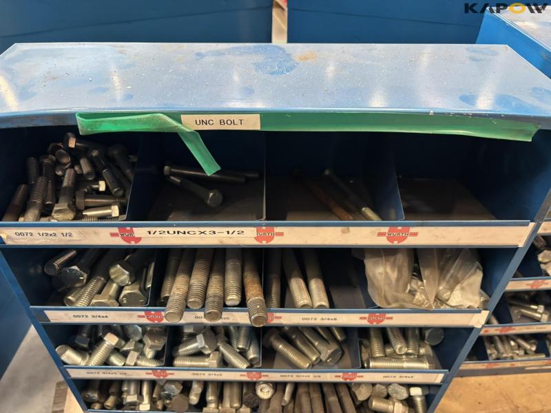 Bolt racks with contents 6 pcs. 12