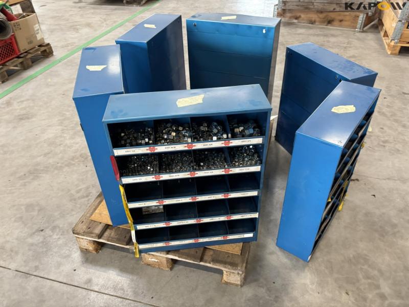 Bolt racks with contents 6 pcs. 3