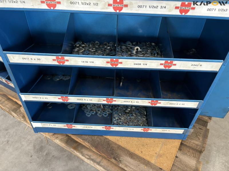 Bolt racks with contents 6 pcs. 23