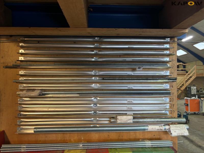 Bolt rack and various bolts 27