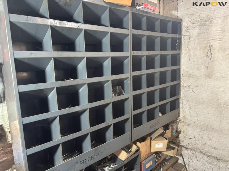 Bolt racks with contents 2