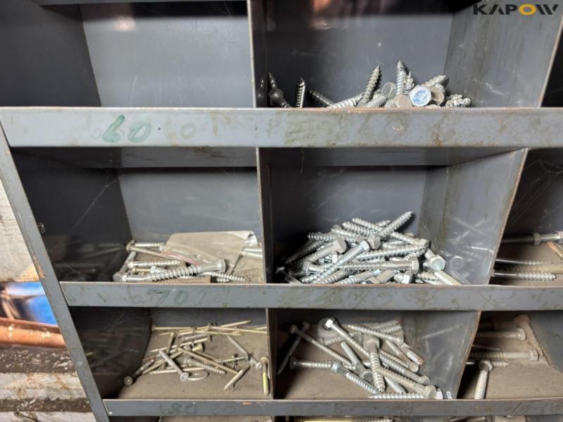 Bolt racks with contents 14