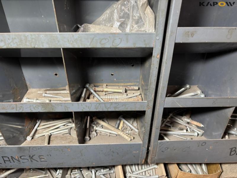 Bolt racks with contents 16