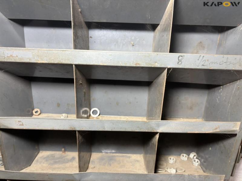 Bolt racks with contents 23