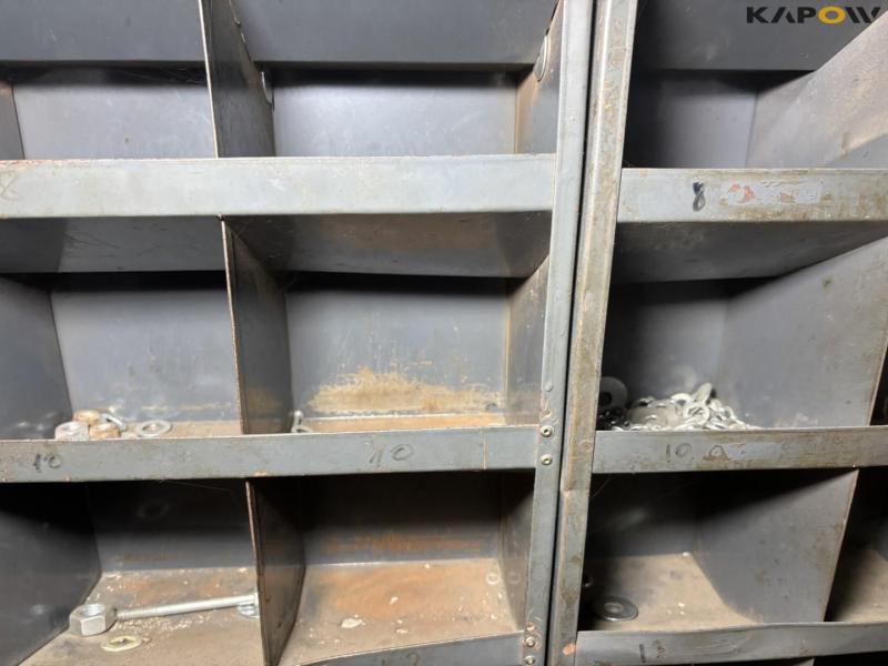 Bolt racks with contents 24