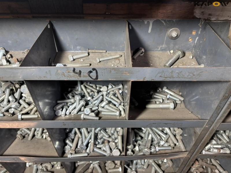 Bolt racks with contents 36