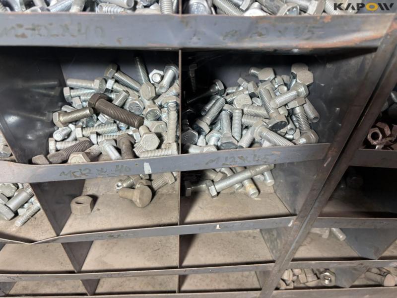 Bolt racks with contents 37