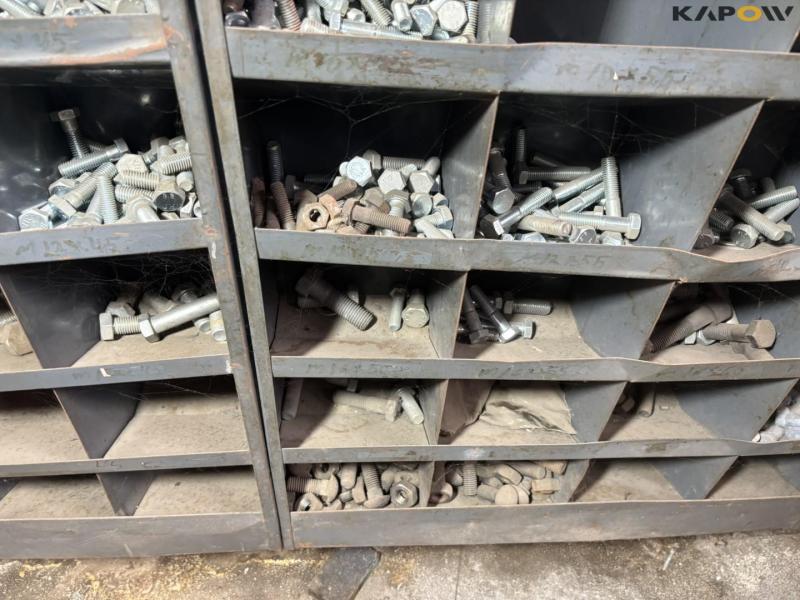 Bolt racks with contents 49