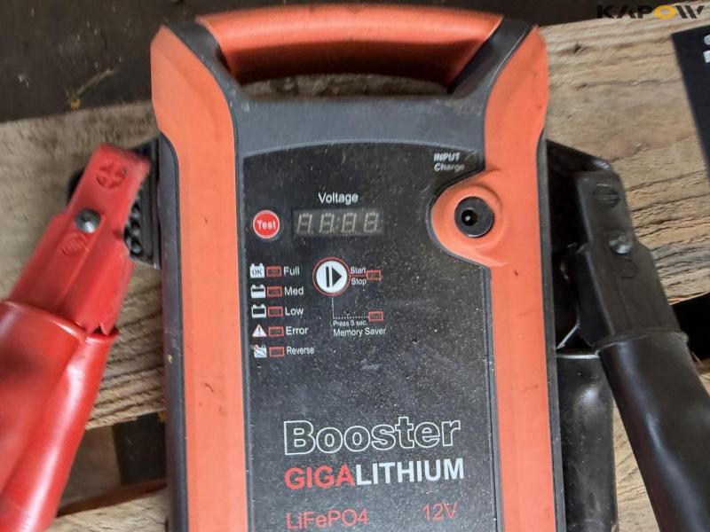 Booster, meter, charger and jump leads 7