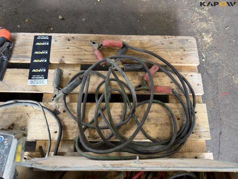 Booster, meter, charger and jump leads 16