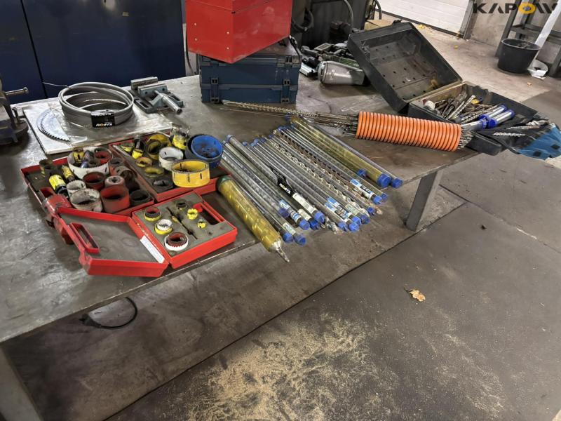 Drills and hole drills - various 2